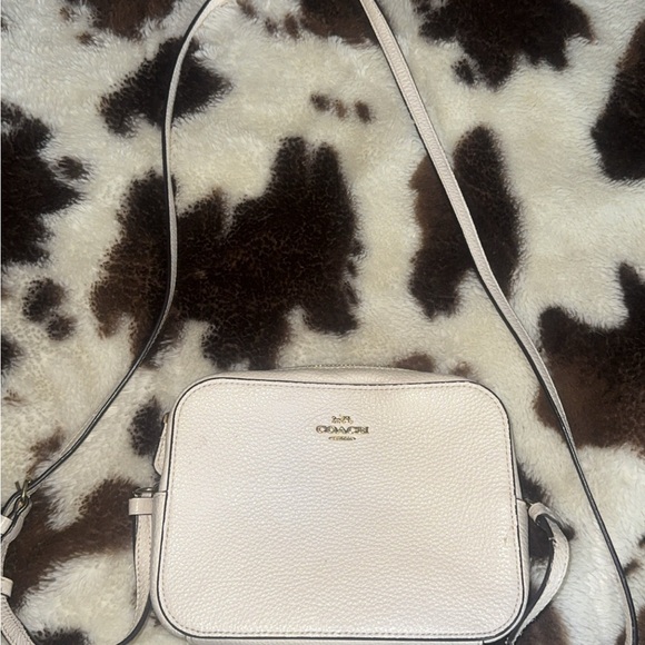 Coach Handbags - Coach Cream / white Crossbody Bag with gold women